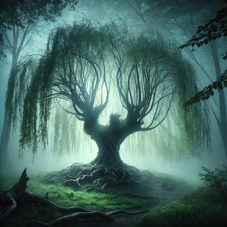 Ancient willow tree