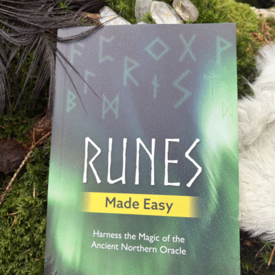 Runes Made Easy book – green magical rune guide – Mistwillow