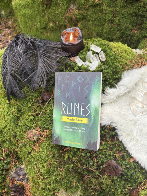 Runes Made Easy book – green magical rune guide – Mistwillow