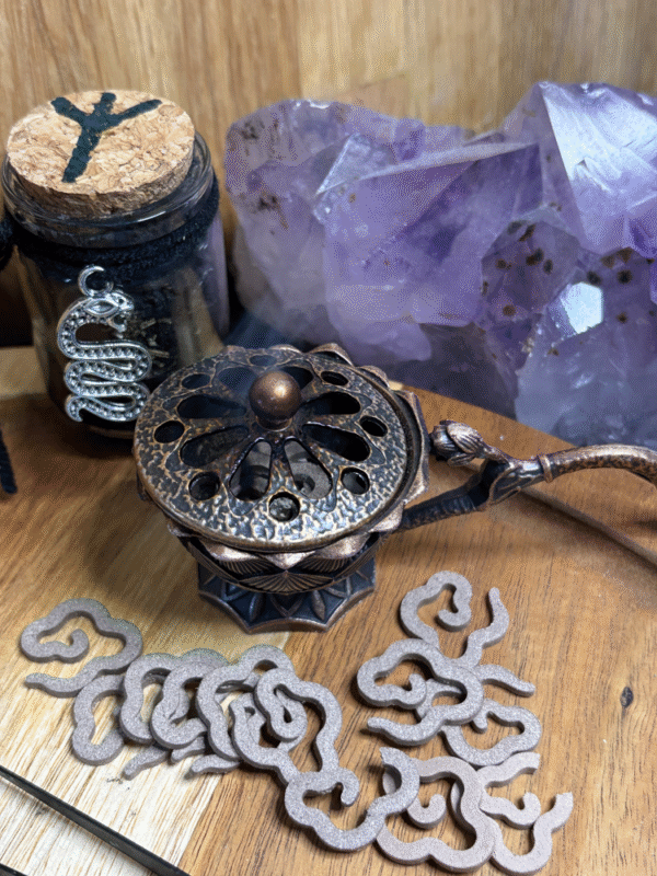 Bronze Flower Incense Burner