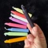 Mini ritual candles in seven colors – spell candles for altar work, rituals and magic – Mistwillow