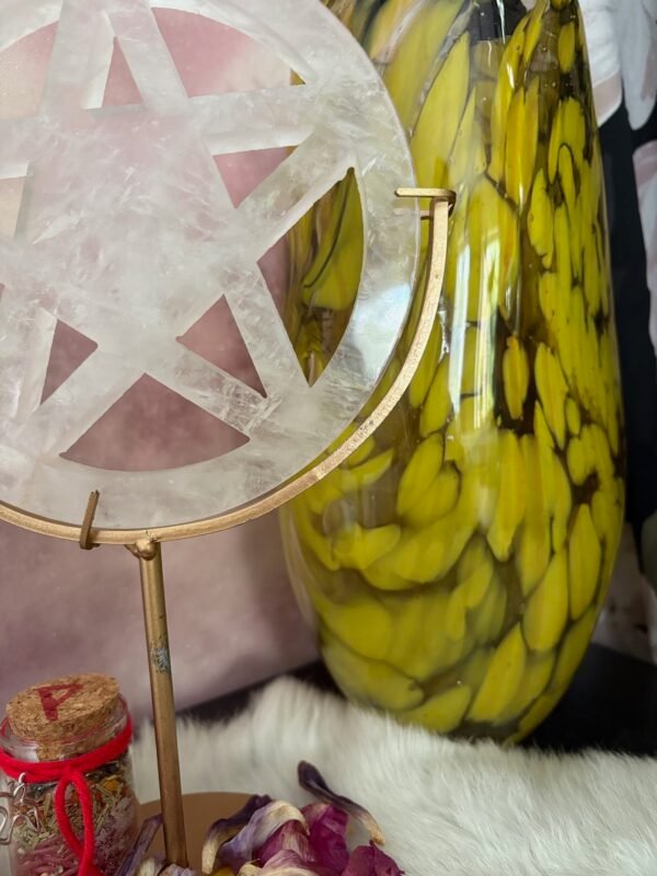 White Quartz Pentacle