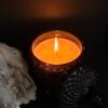 Grimoire Ritual Candle – Burning Black Candle